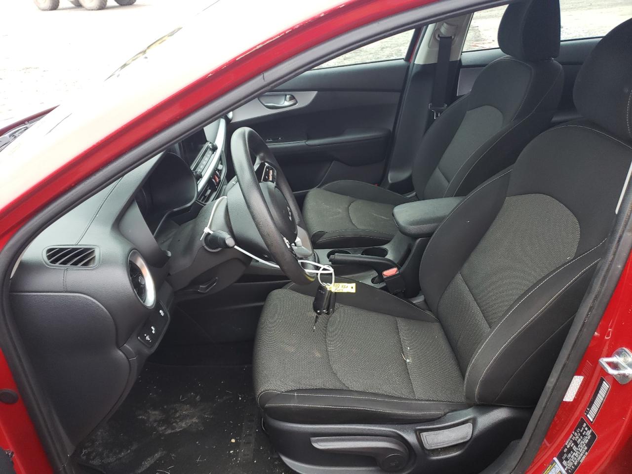 2022 KIA FORTE FE VIN:3FAHP0HA9CR407790