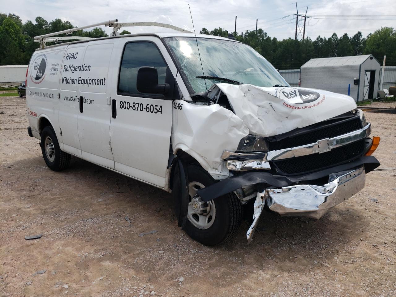 2022 CHEVROLET EXPRESS G2500  VIN:1GCWGAFP9N1285850