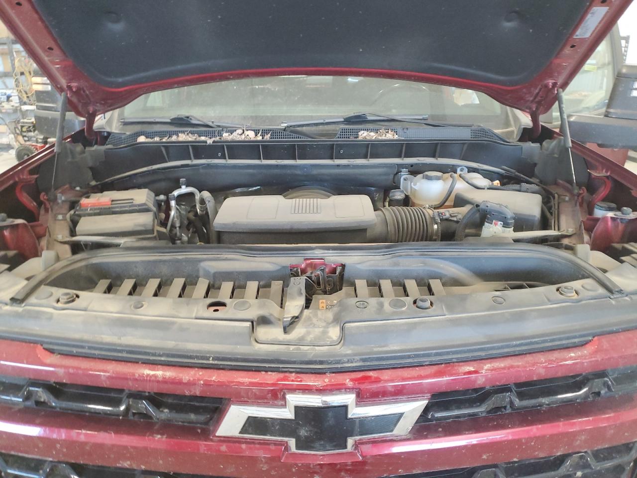 2022 CHEVROLET SILVERADO K1500 RST VIN:1GCUDEED7NZ535800