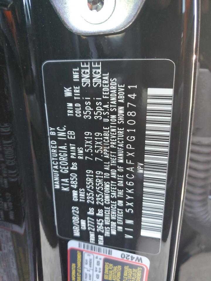 2023 KIA SPORTAGE X LINE VIN:5XYK6CAFXPG108741