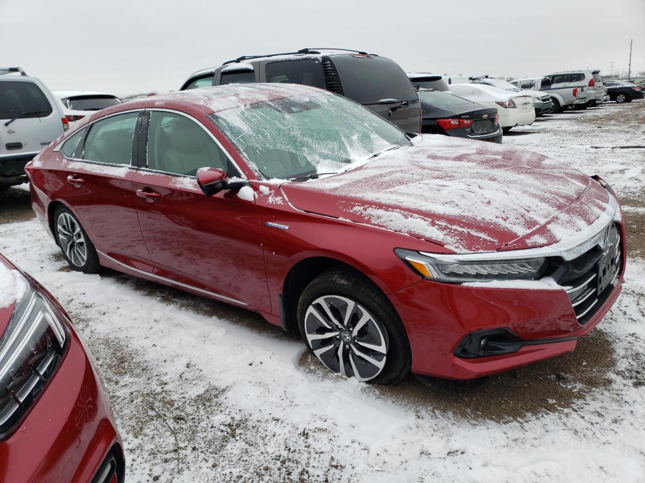 2022 HONDA ACCORD HYBRID EXL VIN:1HGCV3F59NA029521