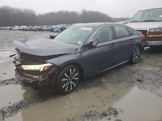 2022 HONDA CIVIC EX VIN:JHMFE1F73NX001291