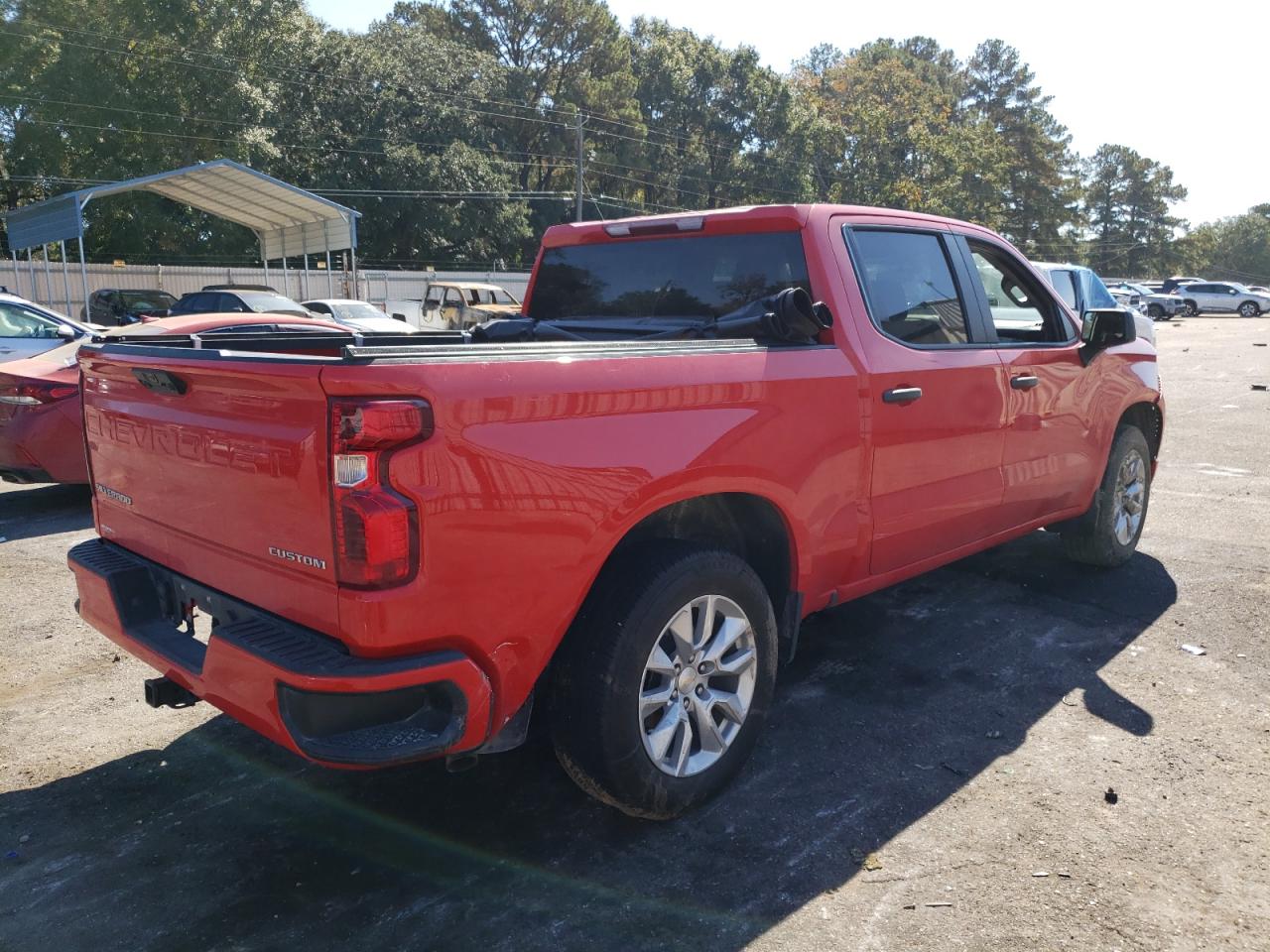 2023 CHEVROLET SILVERADO C1500 CUSTOM VIN:3GCPABEK1PG109848