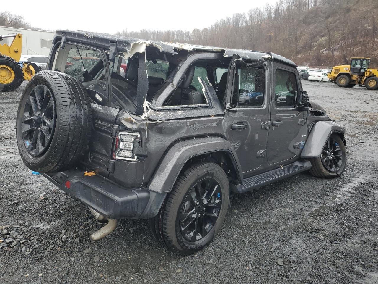 2022 JEEP WRANGLER UNLIMITED SAHARA 4XE VIN:1C4JJXP68NW222567