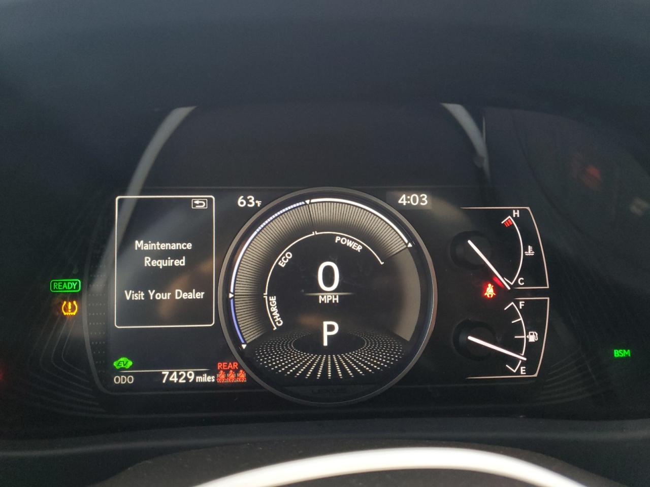 2023 LEXUS UX 250H BASE VIN:JTHX6JBH1P2143140