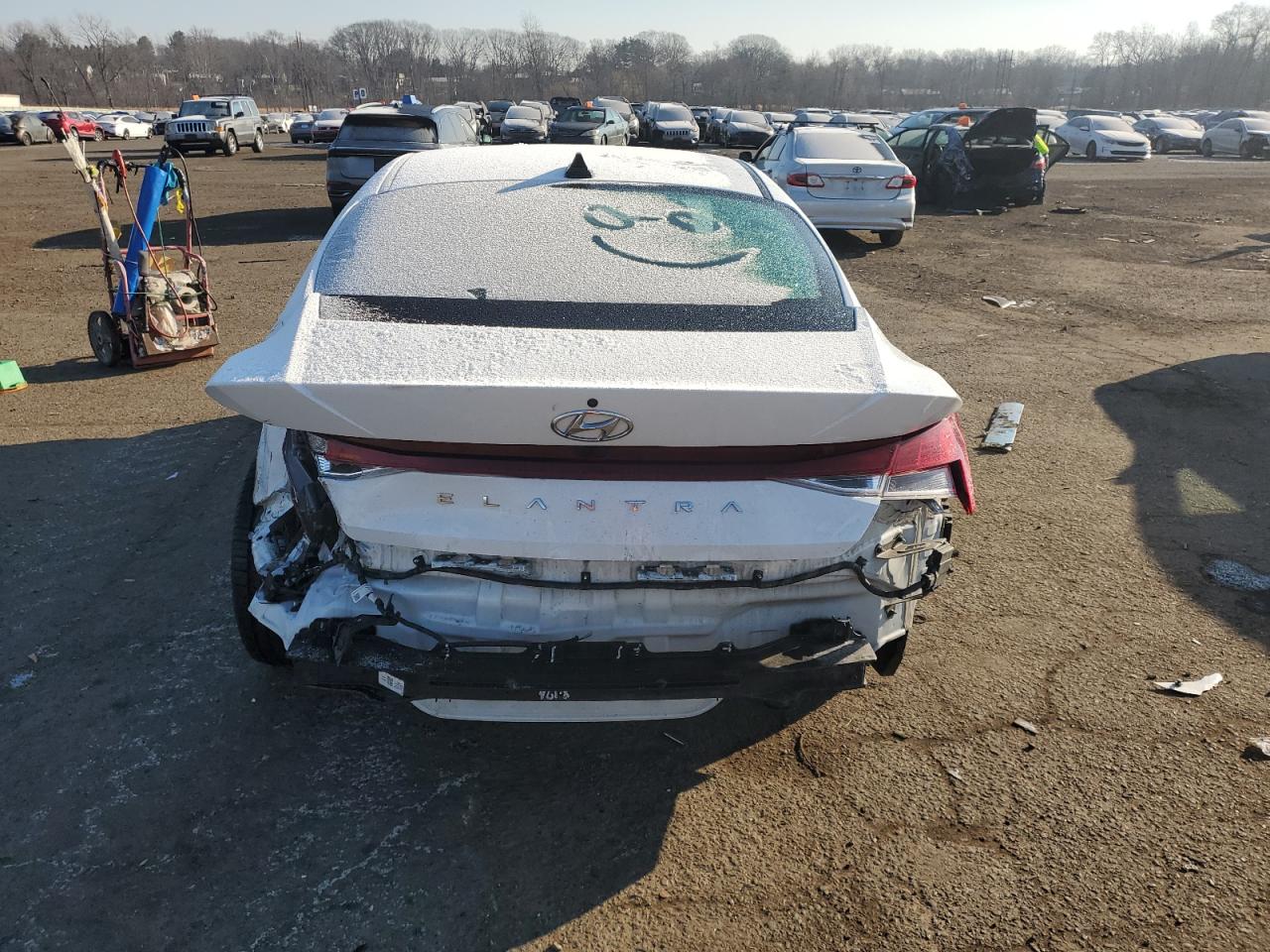 2022 HYUNDAI ELANTRA SEL VIN:5NPLM4AG6NH064560