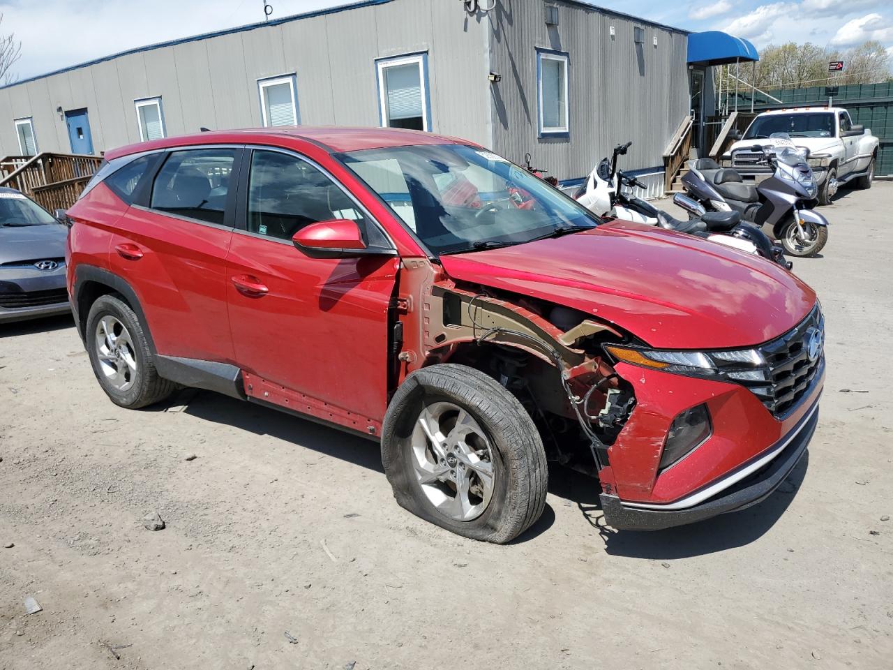 2022 HYUNDAI TUCSON SE VIN:5NMJACAE8NH024762