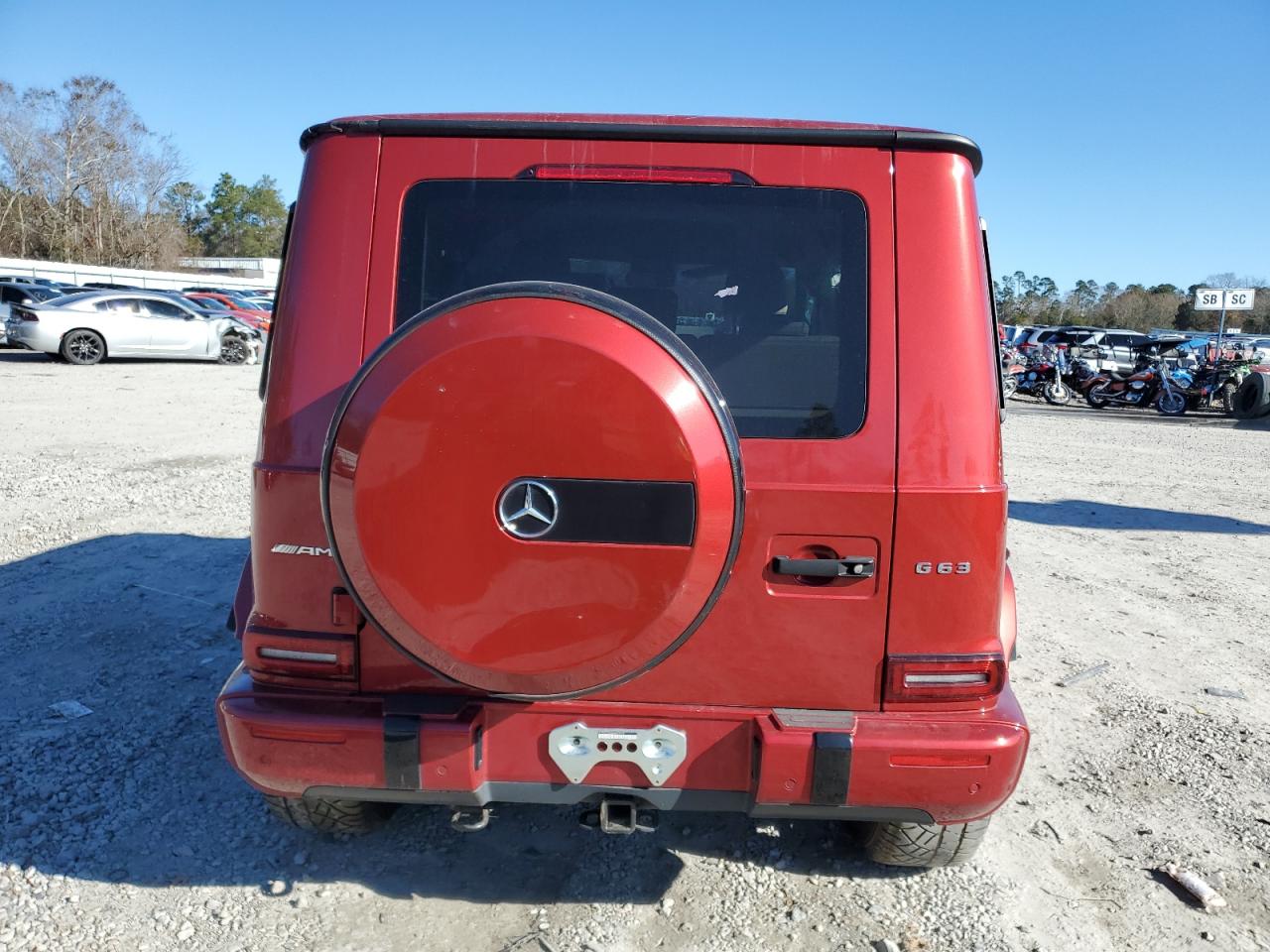 2022 MERCEDES-BENZ G 63 AMG VIN:W1NYC7HJ0NX453672