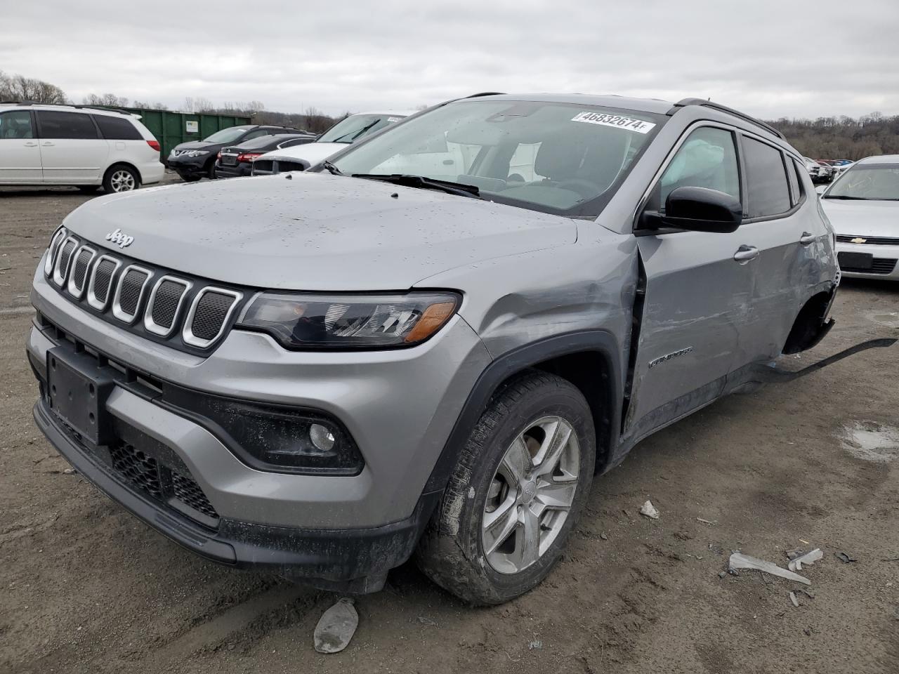 2022 JEEP COMPASS LATITUDE VIN:3C4NJDBB9NT130247