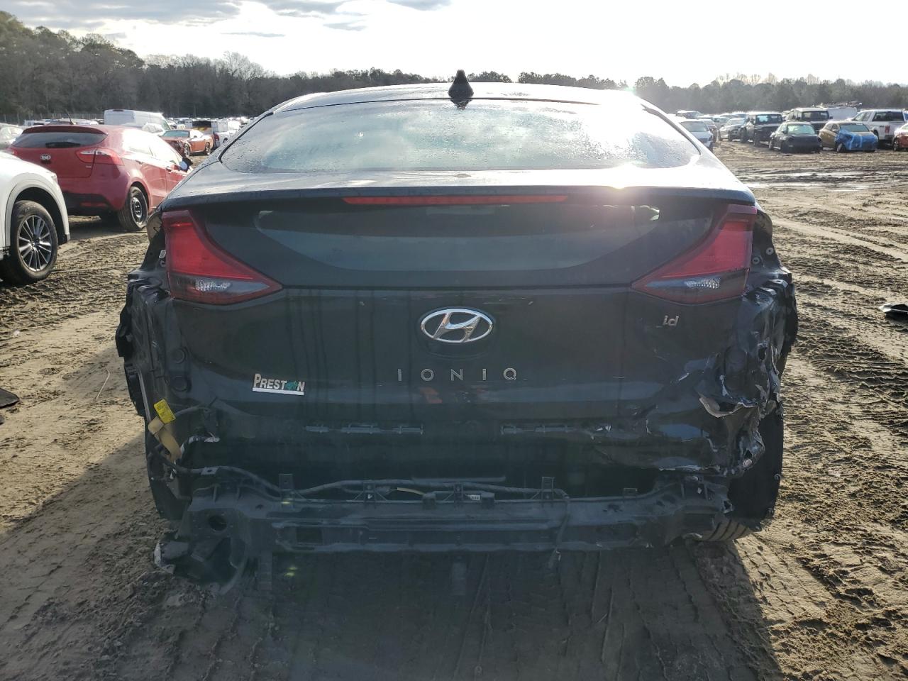 2022 HYUNDAI IONIQ BLUE VIN:KMHC65LC7NU284530