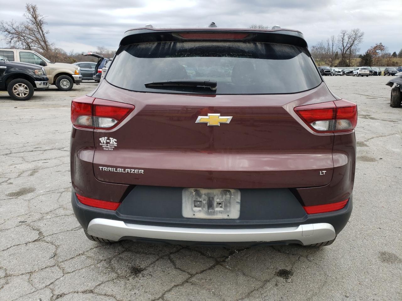 2022 CHEVROLET TRAILBLAZER LT VIN:KL79MPSL2NB056705