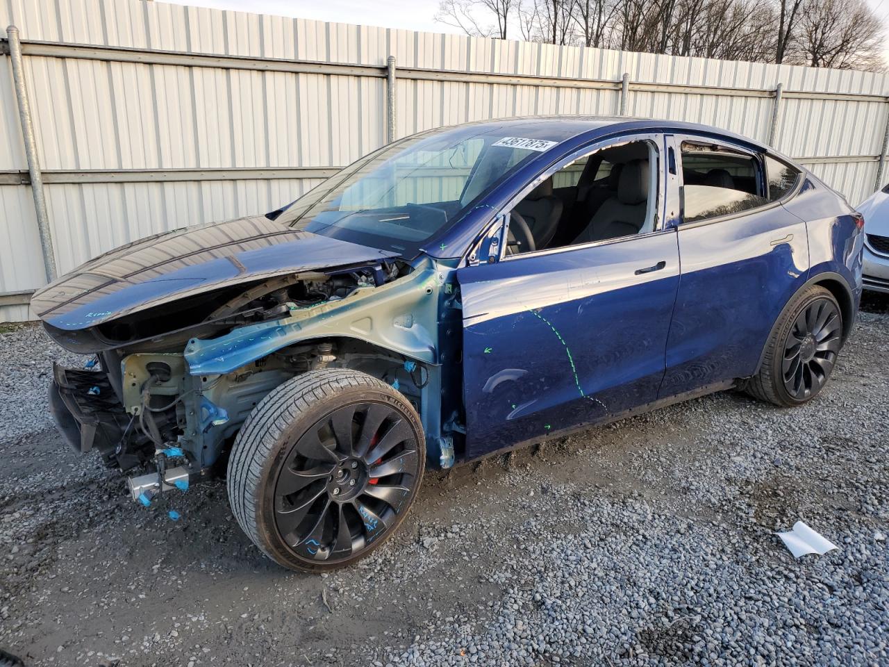 2023 TESLA MODEL Y  VIN:7SAYGDEF8PF769783