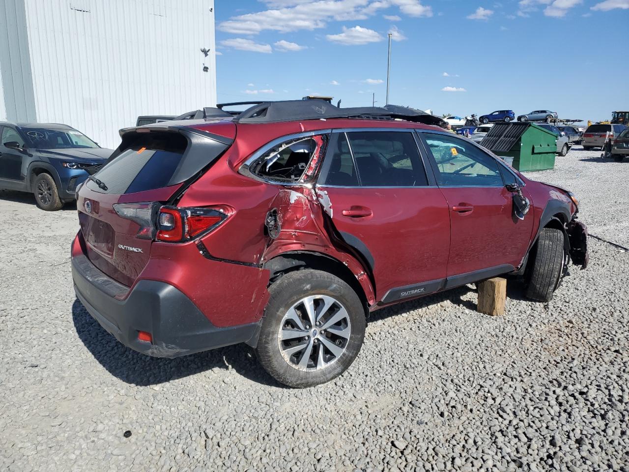 2023 SUBARU OUTBACK PREMIUM VIN:4S4BTACC1P3173073