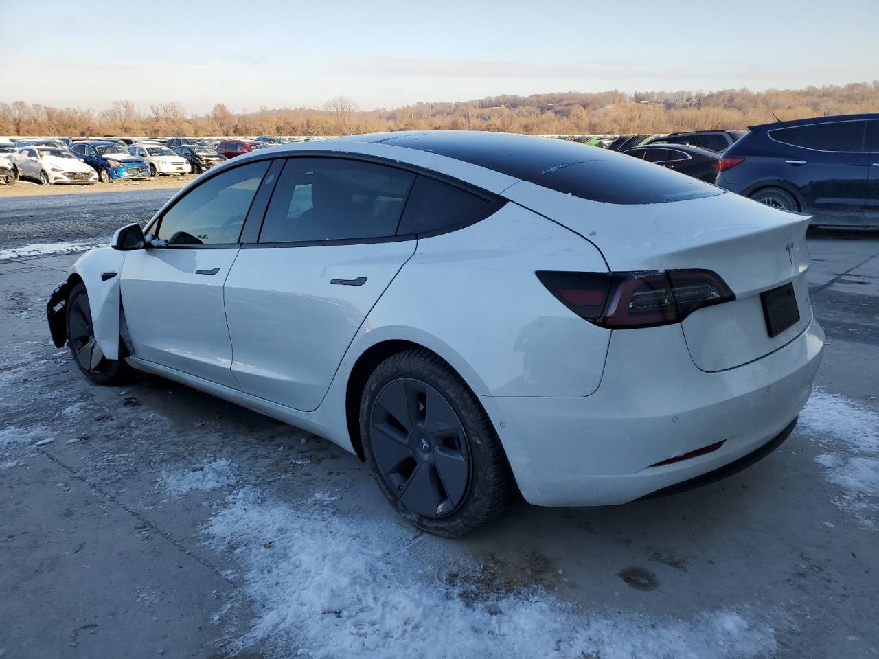2022 TESLA MODEL 3  VIN:5YJ3E1EB8NF129143