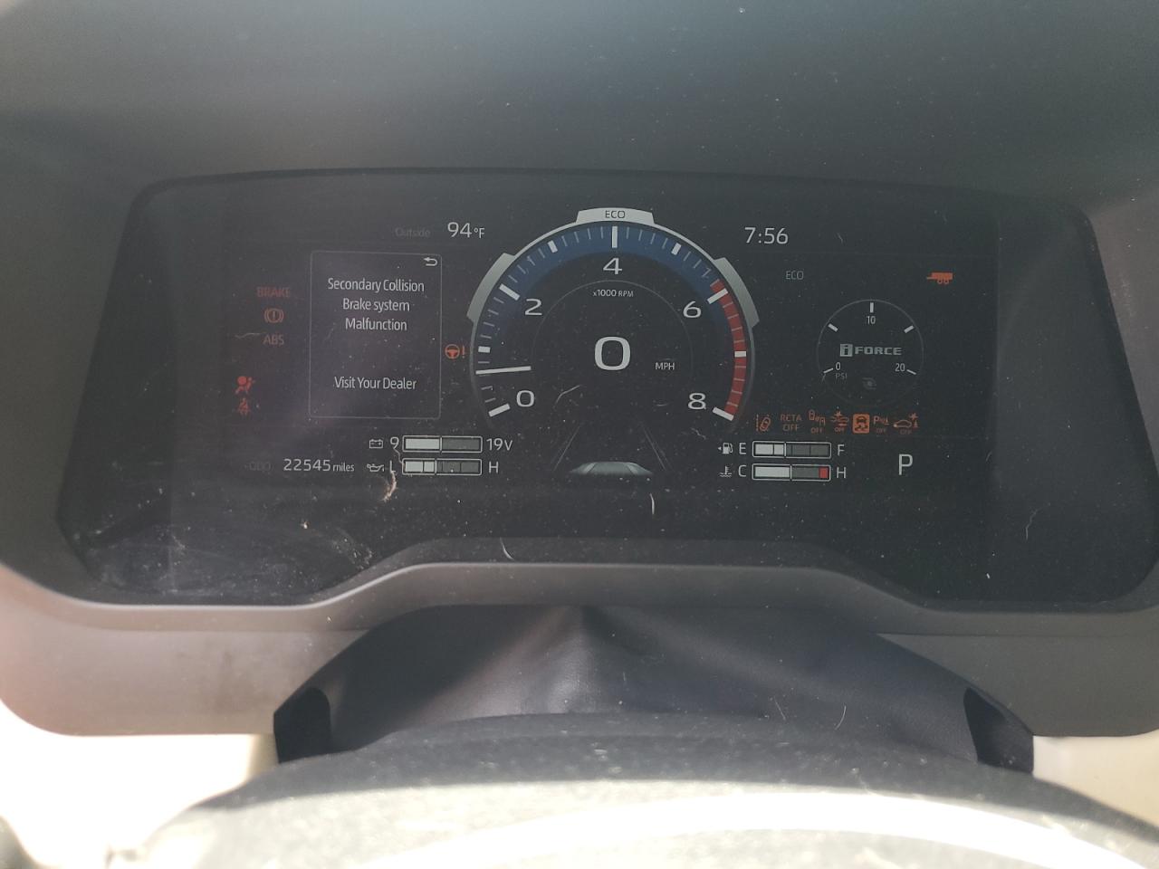 2023 TOYOTA TUNDRA CREWMAX PLATINUM VIN:5TFMA5DB8PX110206