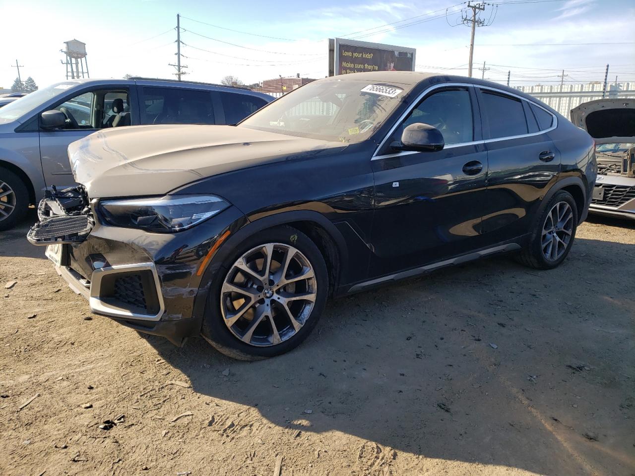 2022 BMW X6 XDRIVE40I VIN:5UXCY6C01N9M60922