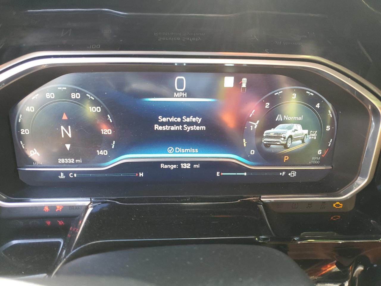 2023 CHEVROLET SILVERADO K1500 RST VIN:2GCUDEED3P1137124