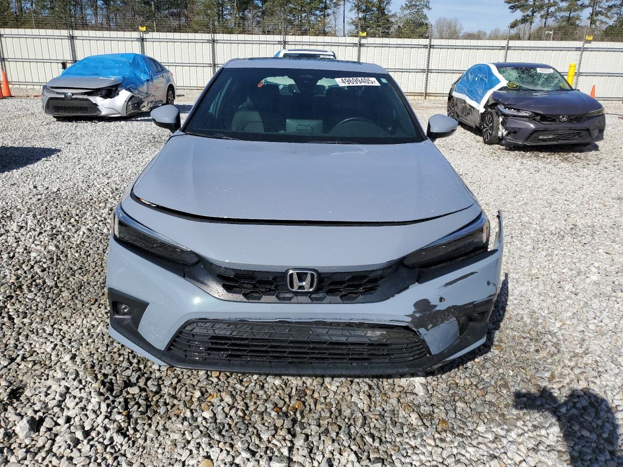 2022 HONDA CIVIC SPORT TOURING VIN:19XFL1H83NE023109