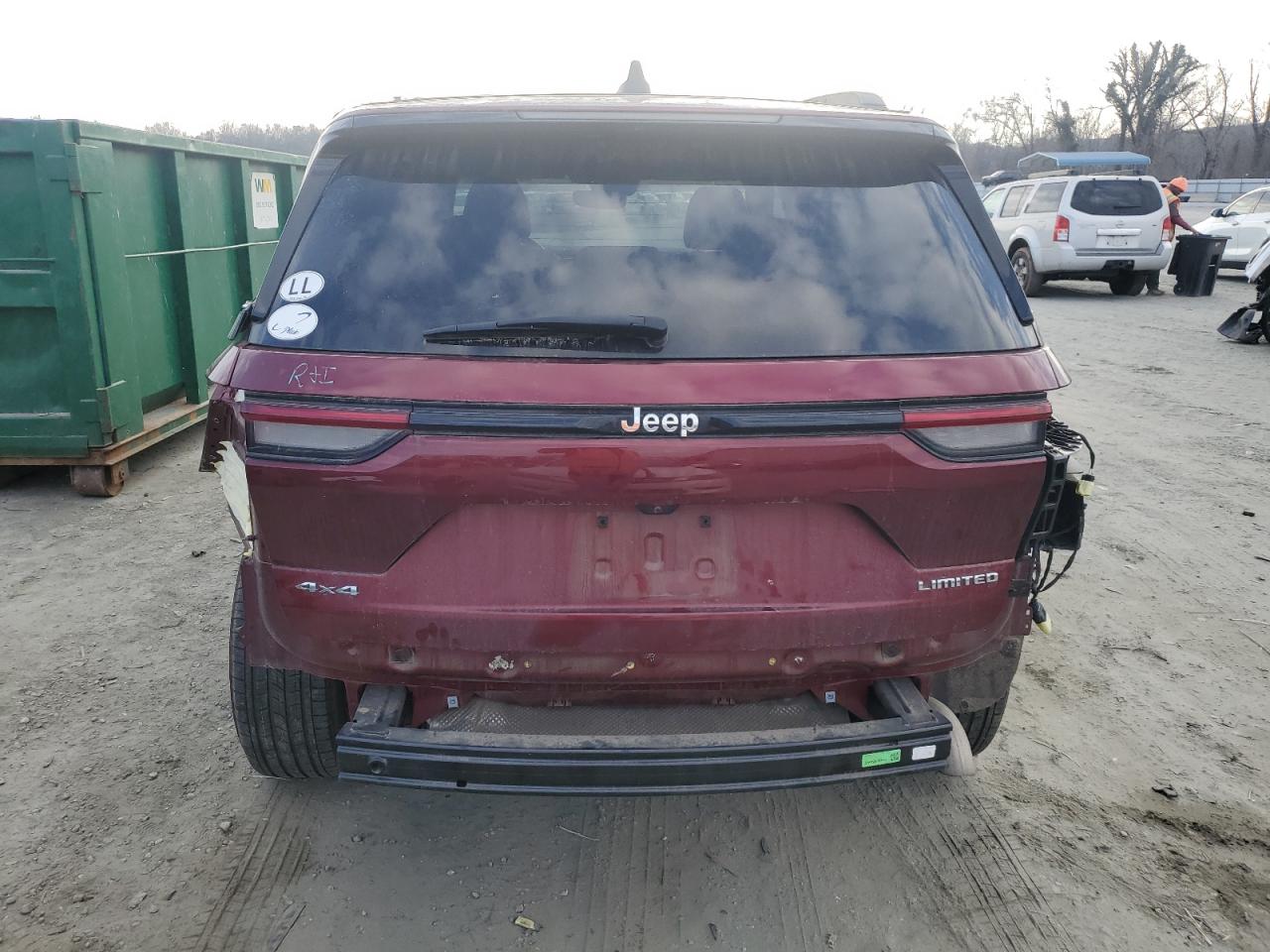 2022 JEEP GRAND CHEROKEE LIMITED VIN:1C4RJHBG7N8550611