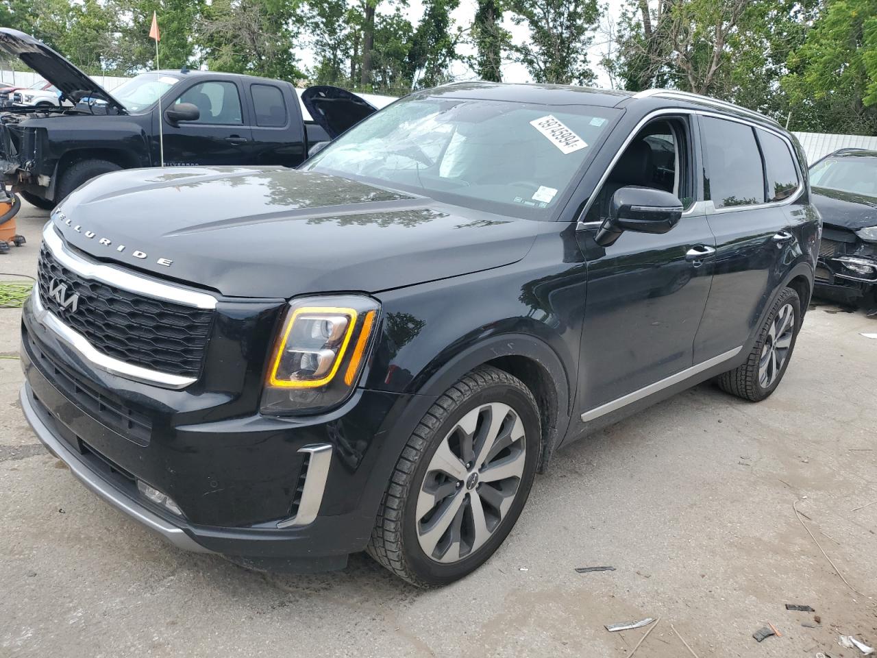 2022 KIA TELLURIDE SX VIN:5XYP5DHC8NG214368