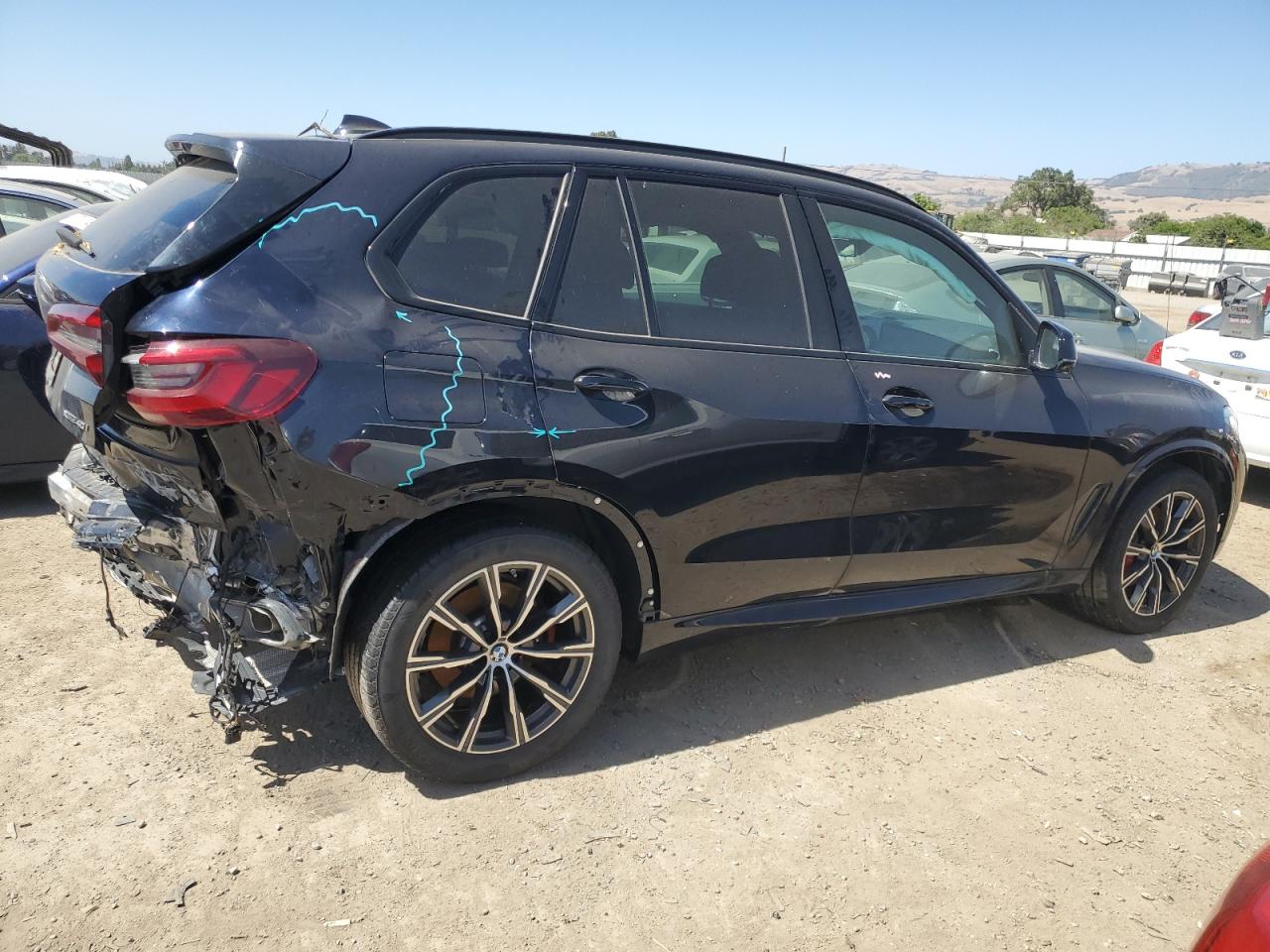 2022 BMW X5 XDRIVE40I VIN:5UXCR6C08N9L08679