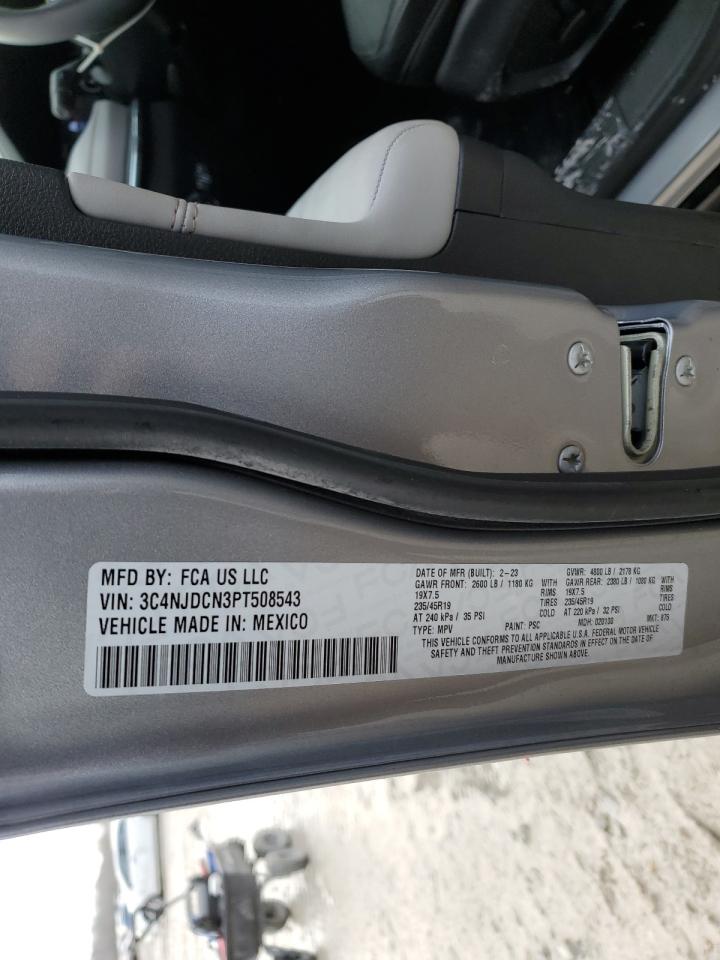 2023 JEEP COMPASS LIMITED VIN:3C4NJDCN3PT508543