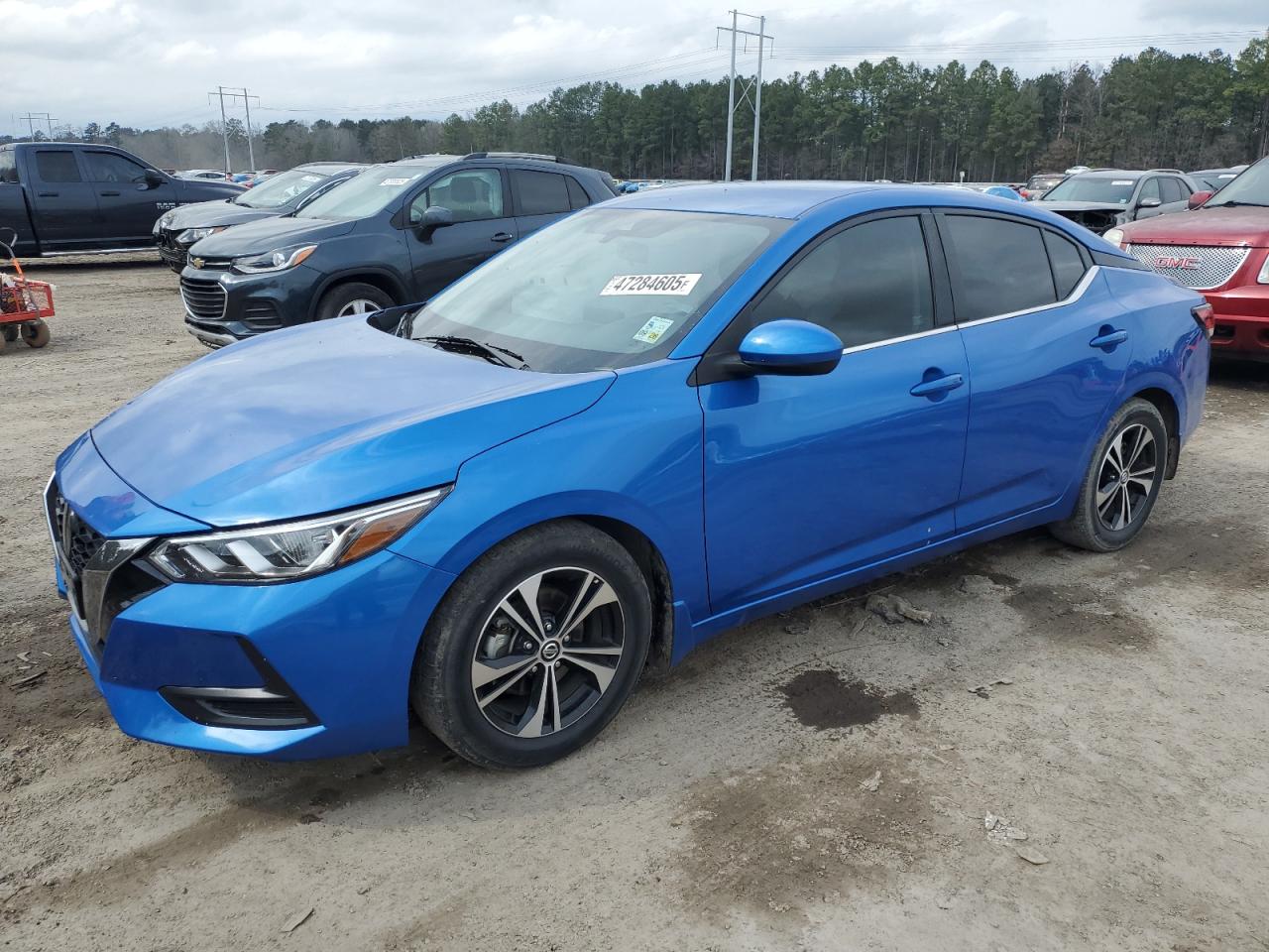 2022 NISSAN SENTRA SV VIN:3N1AB8CV7NY288247