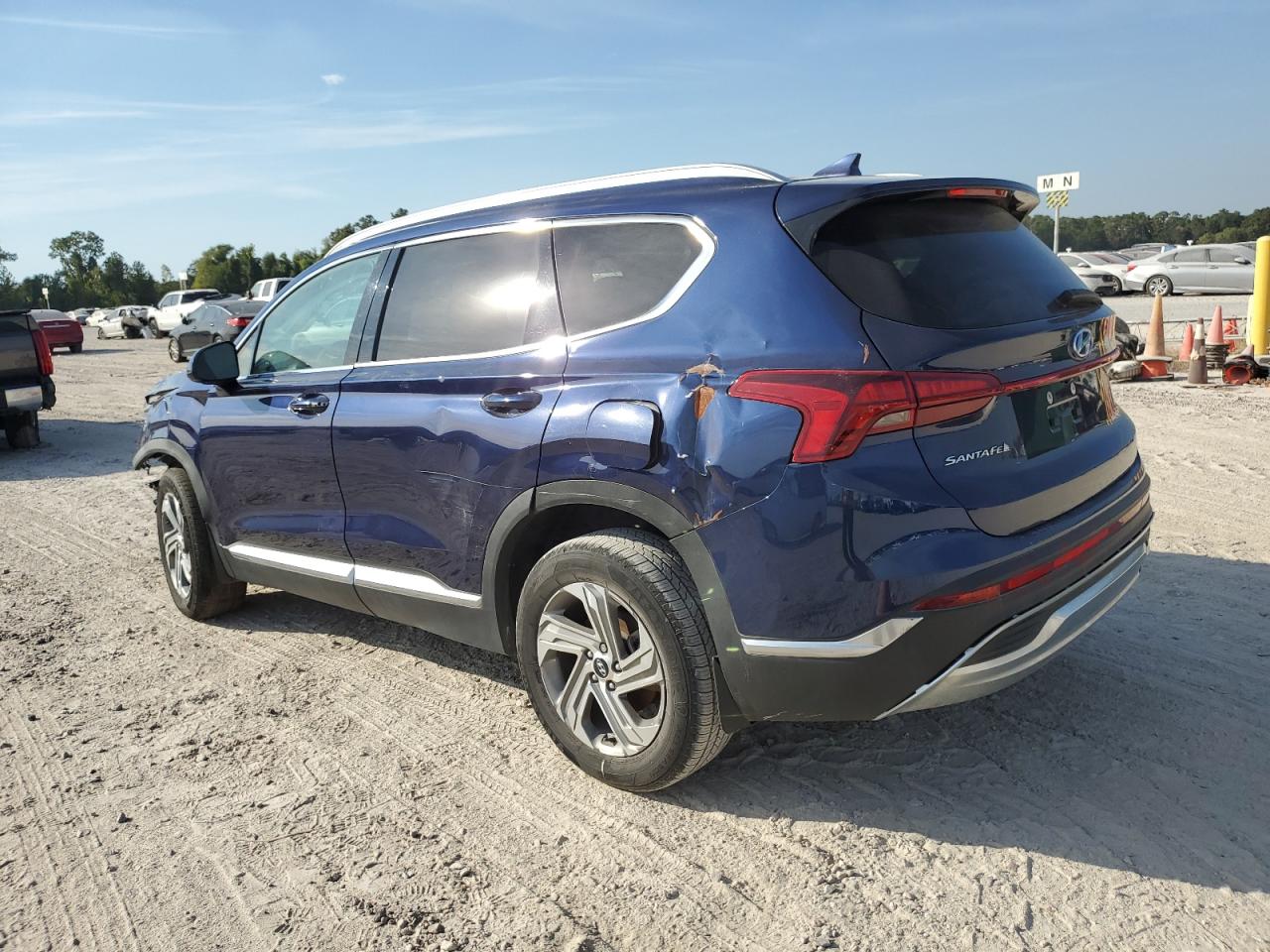 2022 HYUNDAI SANTA FE SEL VIN:5NMS24AJ9NH389844