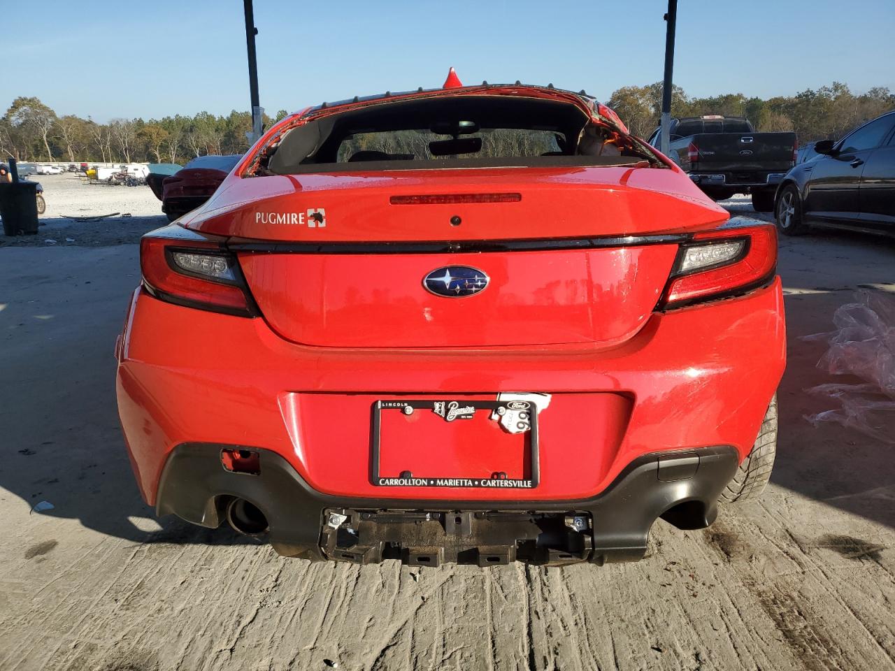 2022 SUBARU BRZ LIMITED VIN:JF1ZDBE15N9700131