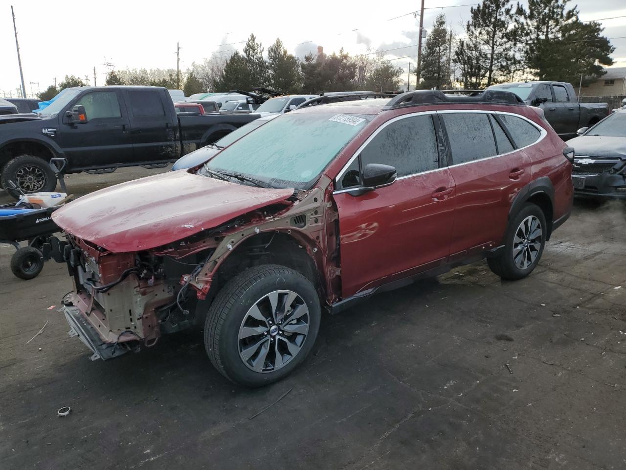 2024 SUBARU OUTBACK LIMITED VIN:4S4BTANC3R3240207