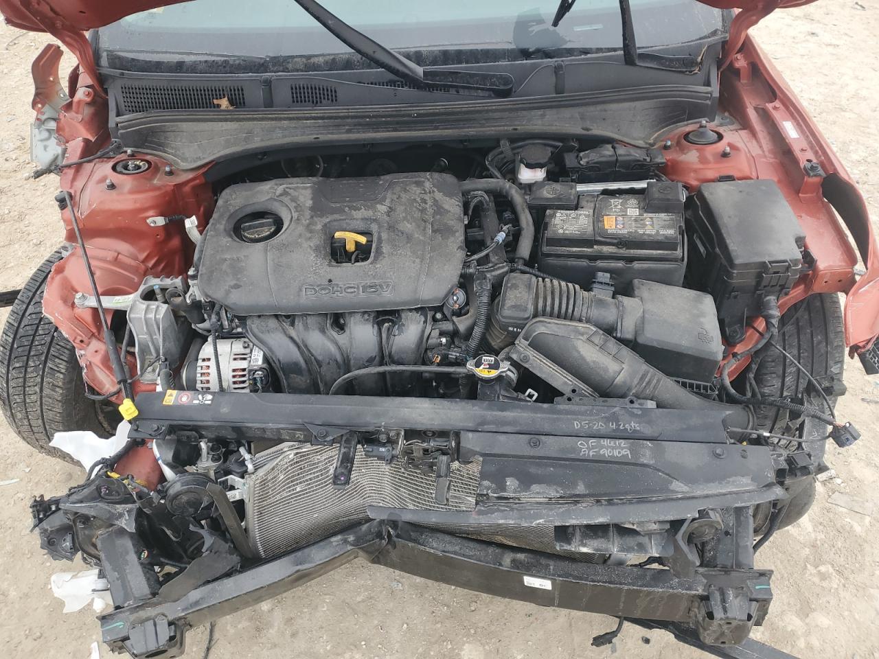 2023 KIA FORTE LX VIN:3KPF24AD0PE650736