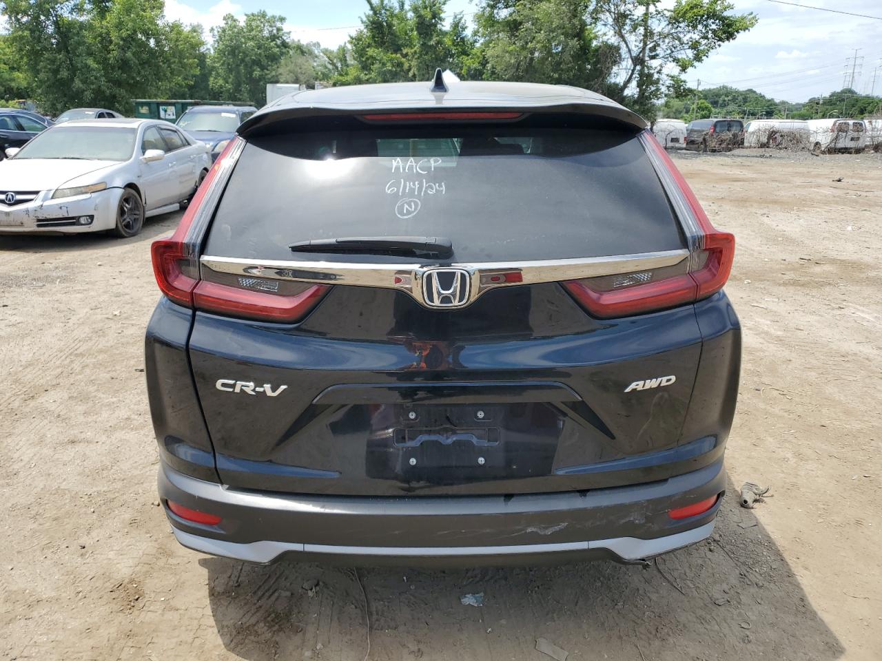 2022 HONDA CR-V EX VIN:5J6RW2H52NL003466