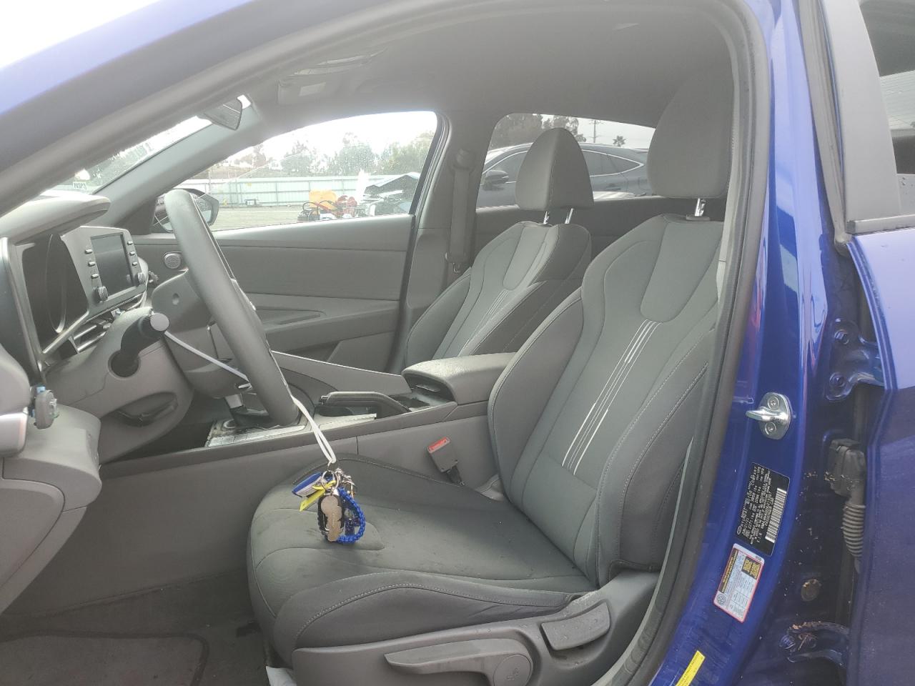 2022 HYUNDAI ELANTRA SEL VIN:KMHLM4AG6NU219397