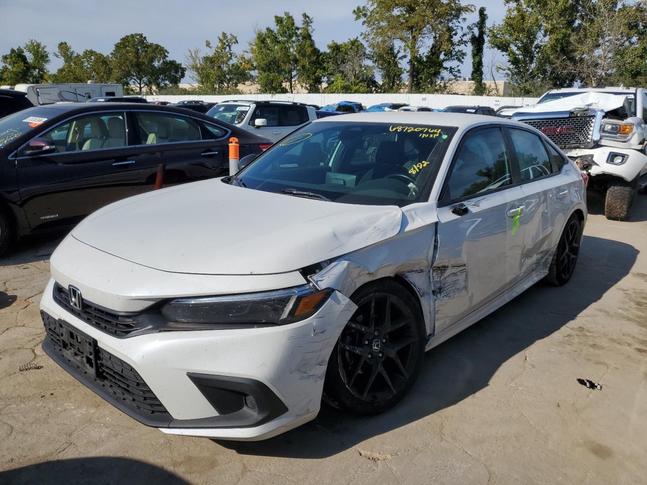 2022 HONDA CIVIC SPORT VIN:2HGFE2F55NH554147