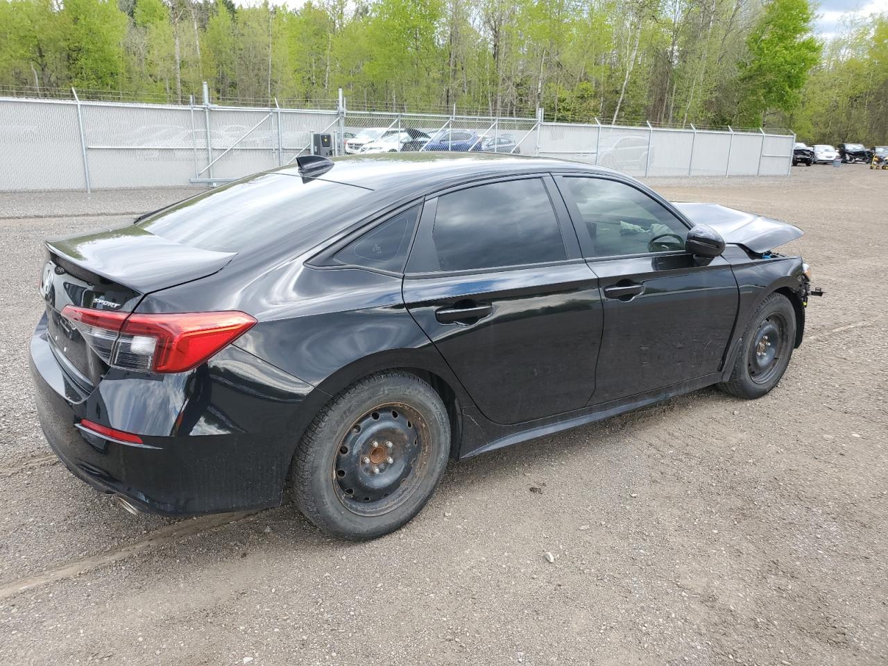2022 HONDA CIVIC SPORT VIN:2HGFE2F58NH127982