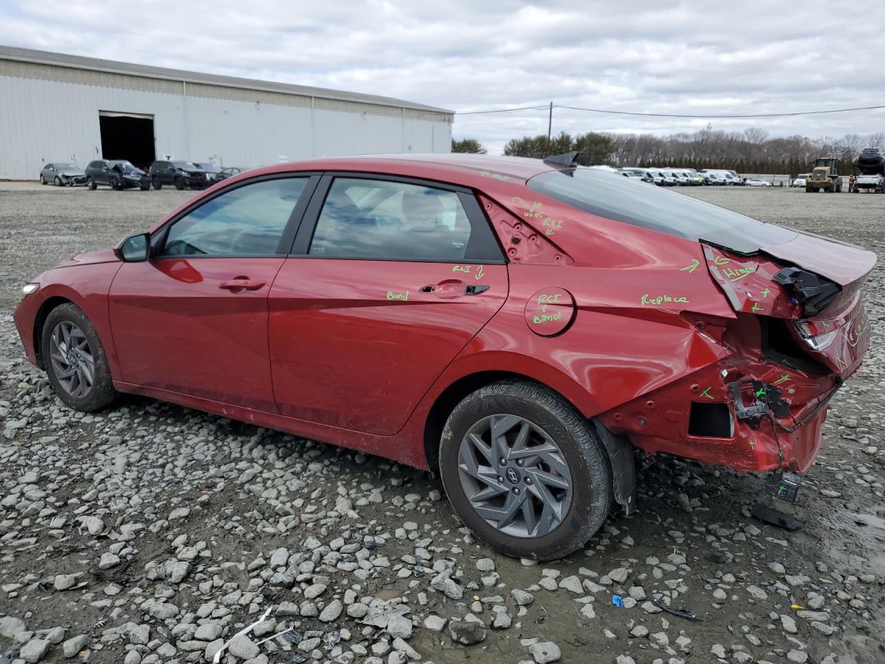 2024 HYUNDAI ELANTRA SEL VIN:KMHLM4DG3RU653486