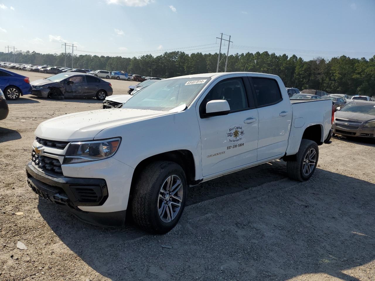 2022 CHEVROLET COLORADO  VIN:1GCGSBEN4N1193375