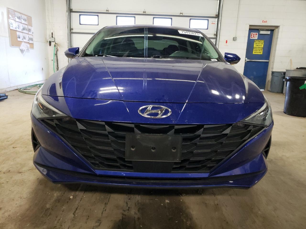 2022 HYUNDAI ELANTRA SEL VIN:5NPLS4AG7NH062404