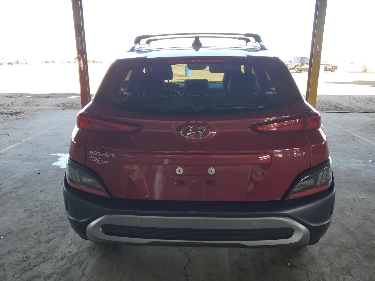 2022 HYUNDAI KONA LIMITED VIN:KM8K53A35NU801328