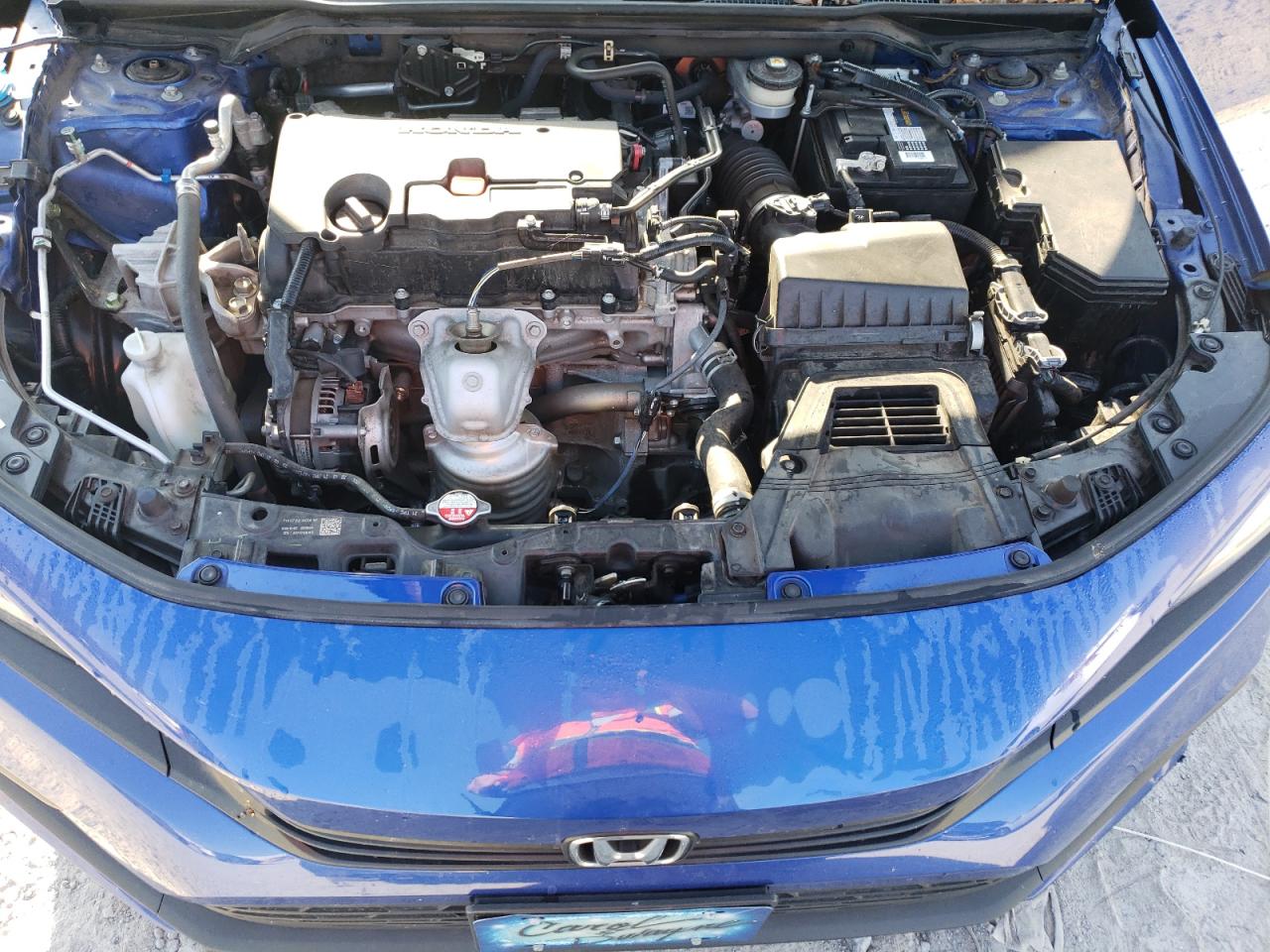 2022 HONDA CIVIC SPORT VIN:2HGFE2F54NH557346