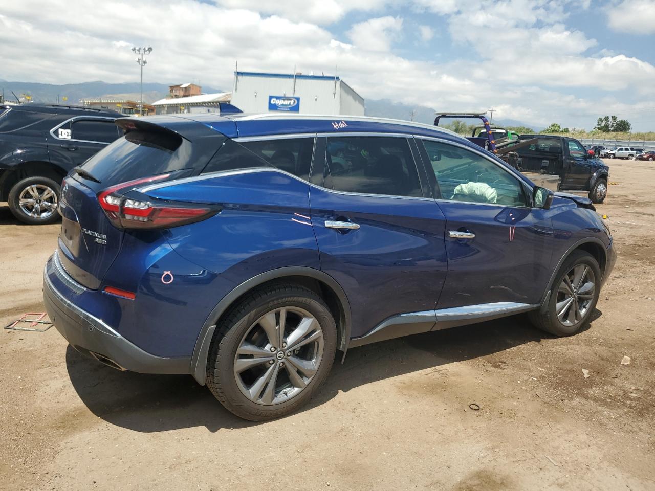 2022 NISSAN MURANO PLATINUM VIN:5N1AZ2DSXNC117555