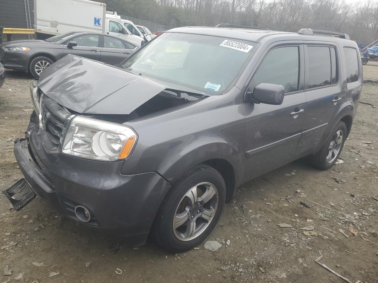 2023 HONDA PILOT SE VIN:5FNYF4H33FB078807