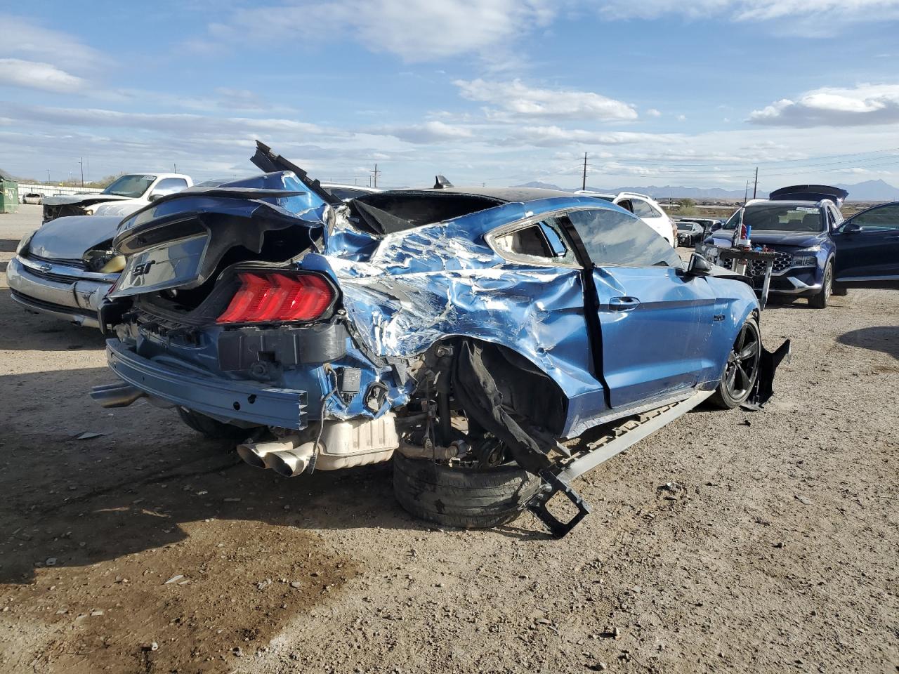 2022 FORD MUSTANG GT VIN:1FA6P8CF7N5121791