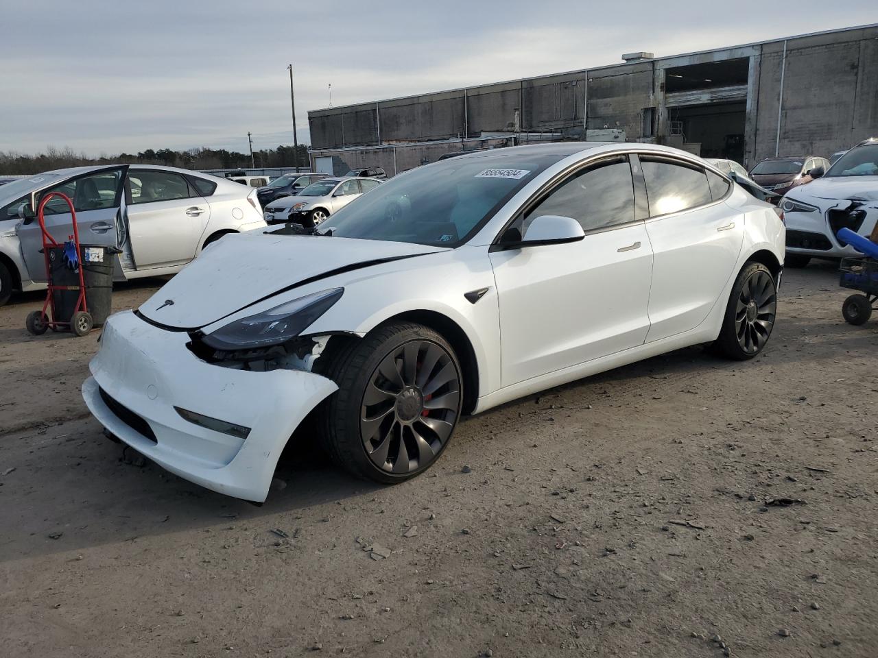 2023 TESLA MODEL 3  VIN:5YJ3E1ECXPF497481