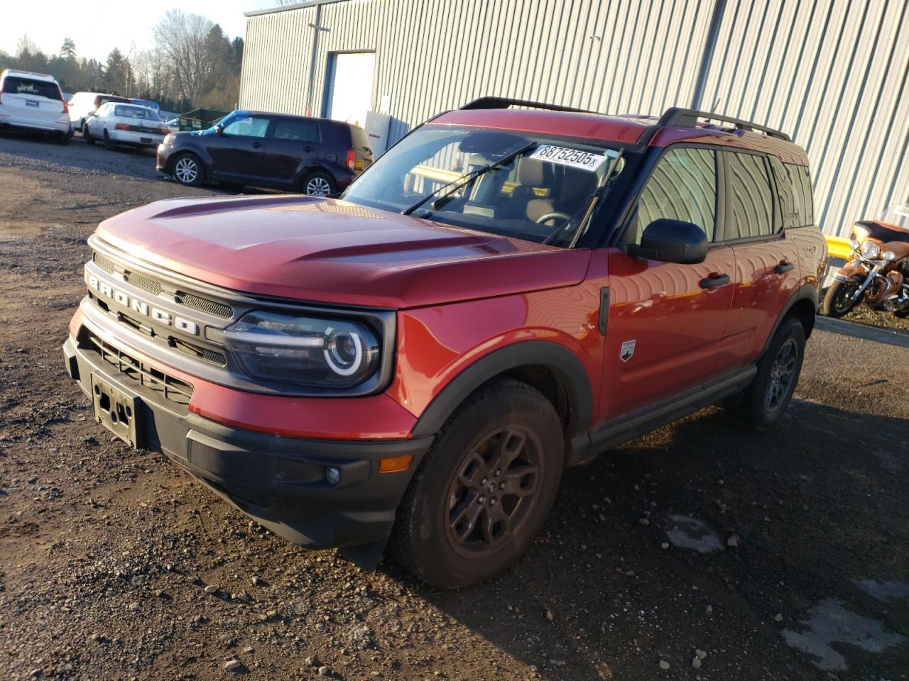 2022 FORD BRONCO SPORT BIG BEND VIN:3FMCR9B63NRE09718