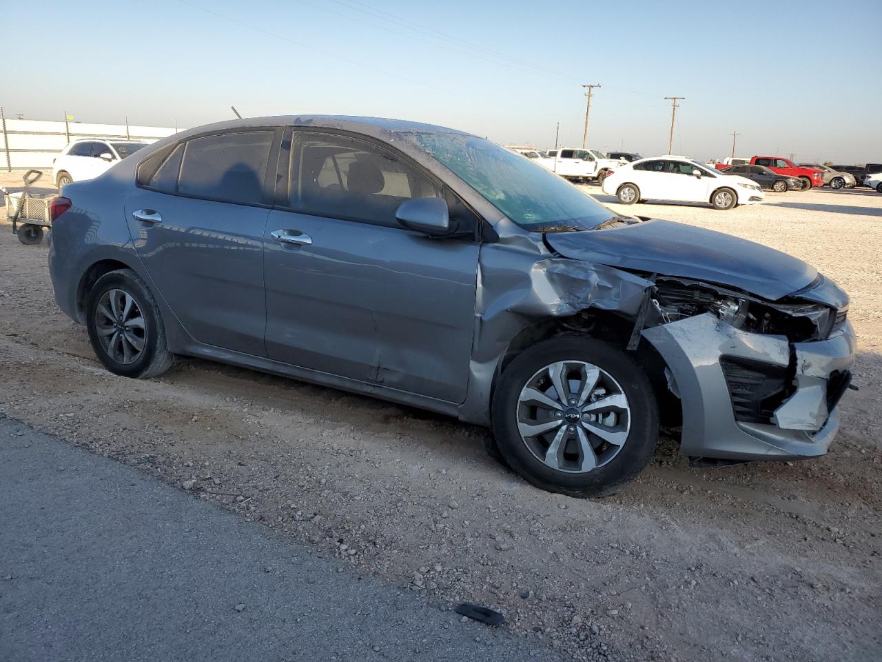 2023 KIA RIO LX VIN:3KPA24AD0PE617570