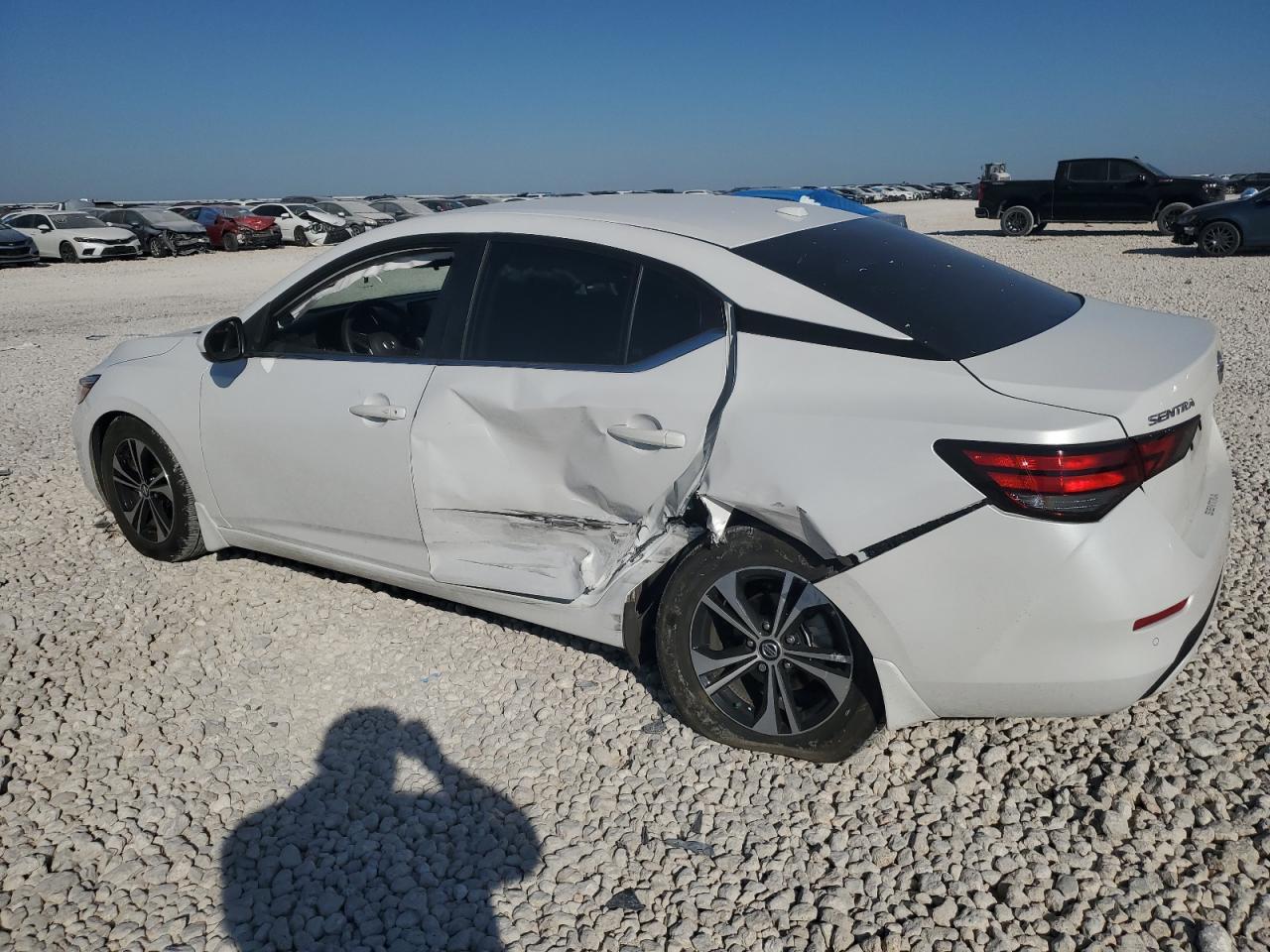 2022 NISSAN SENTRA SV VIN:3N1AB8CV7NY288328