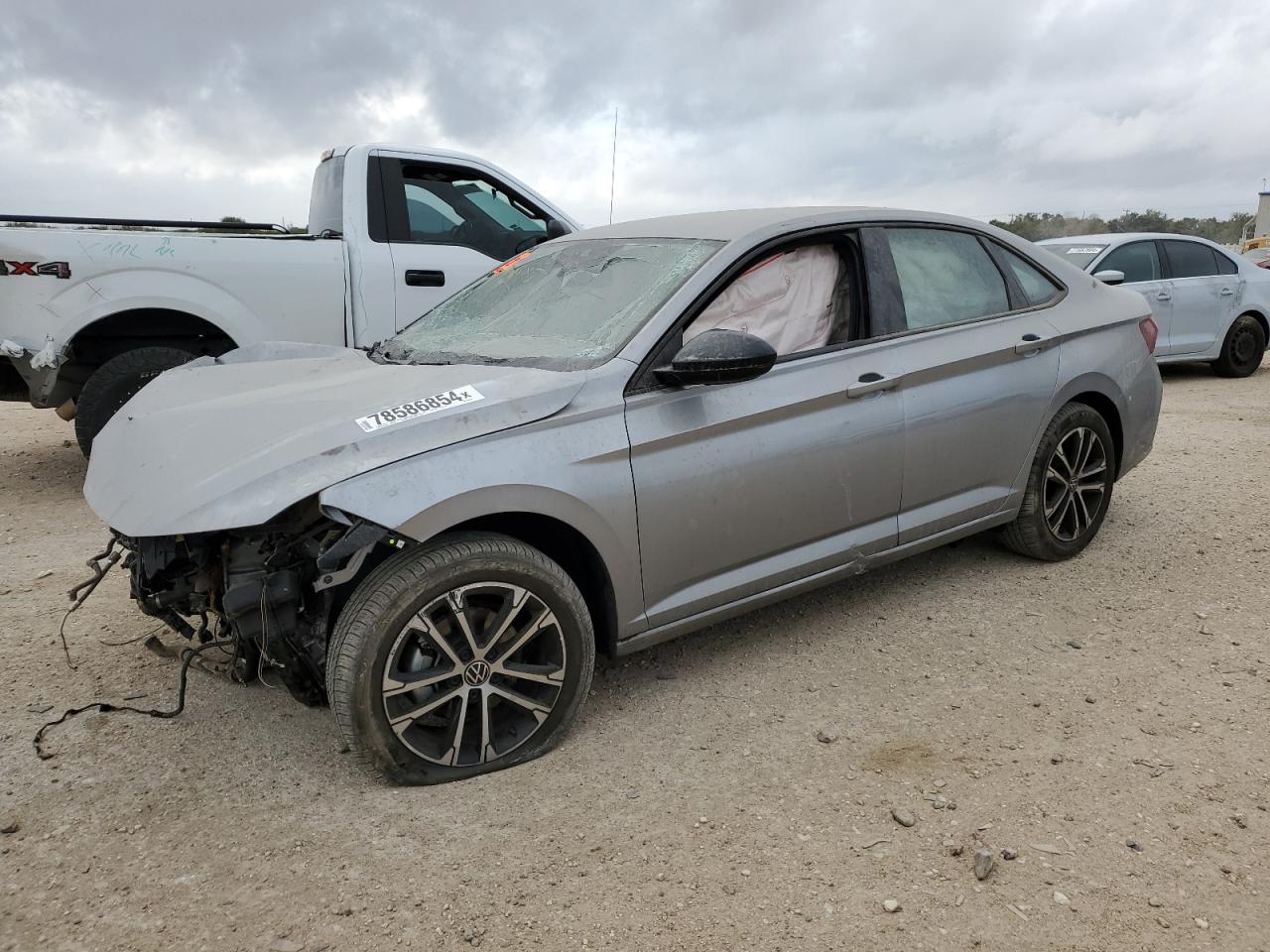 2022 VOLKSWAGEN JETTA SPORT VIN:3VWBM7BU0NM005058