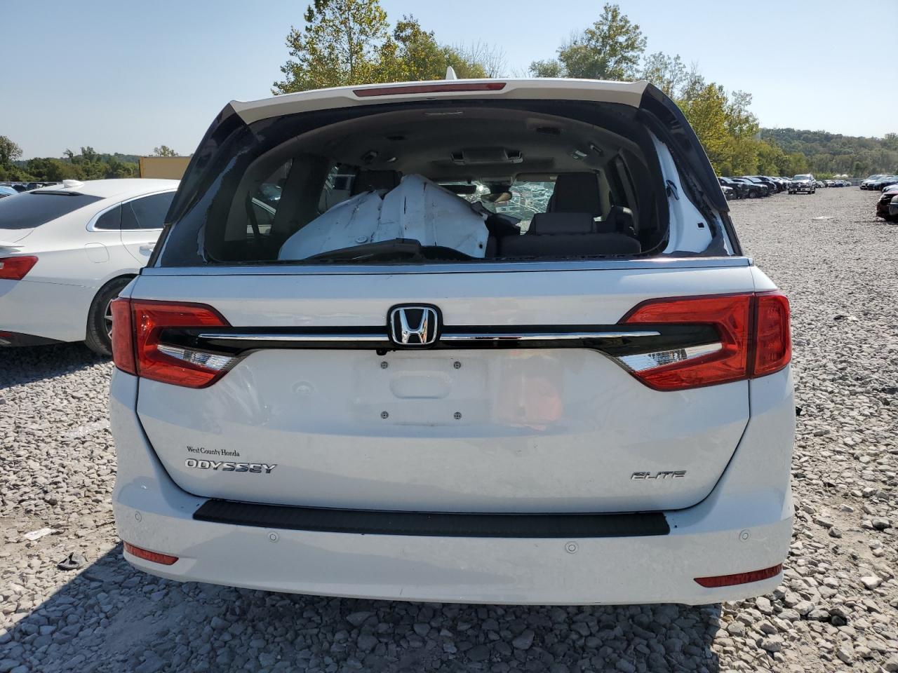 2022 HONDA ODYSSEY ELITE VIN:5FNRL6H90NB059790