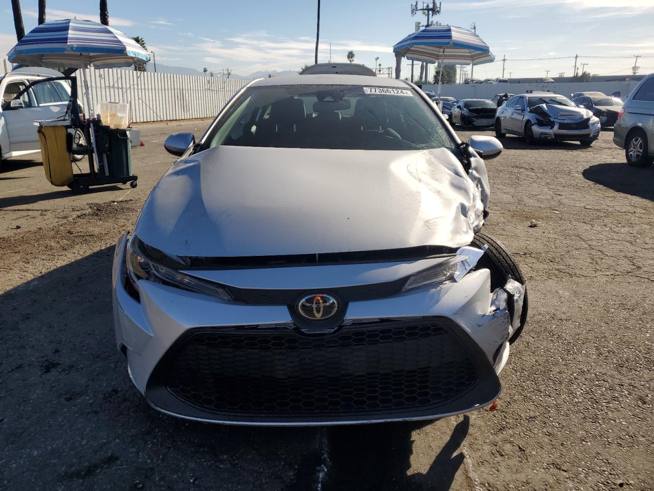 2022 TOYOTA COROLLA LE VIN:5YFEPMAEXNP385065